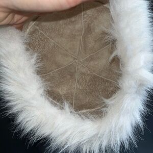 Elegant White Faux Fur Women's Hat